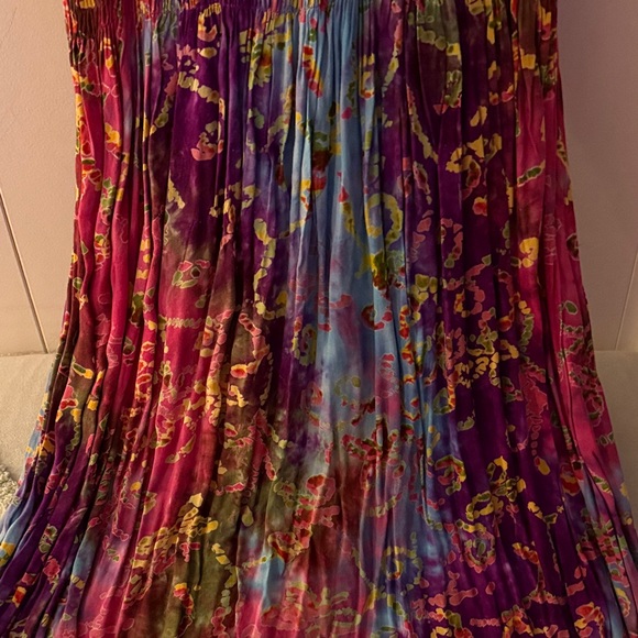 India Boutique Colorful Maxi Dress - Picture 4 of 6